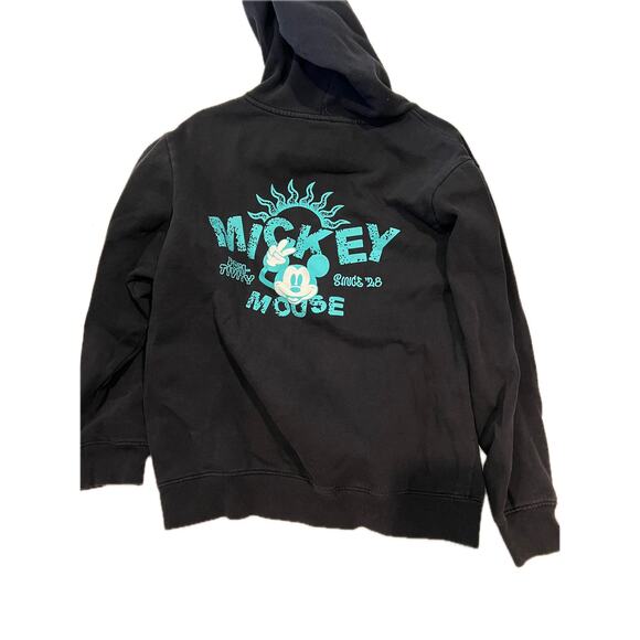 Neff X Disney Mickey Mouse Pullover Black Hoodie Mens L - Picture 2 of 4